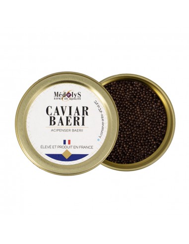 Caviar Baeri d'Aquitaine - 250g une grave pollution 