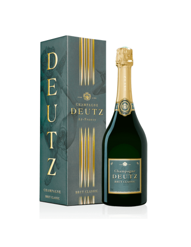 Champagne brut Deutz Classic avec étui - 75cl livraison gratuite