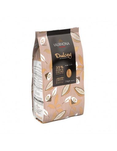 Chocolat de couverture blond Dulcey 35% fèves - 3kg paiement sécurisé