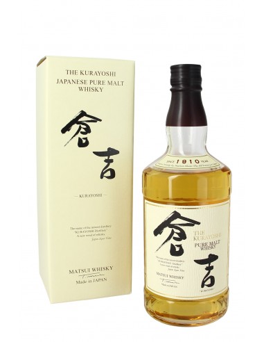 Whisky pure malt japonnais Kurayoshi 43% - 70cl des créatures d'habitude