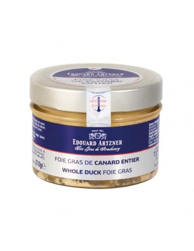 Foie gras de canard entier - 210g meilleur choix