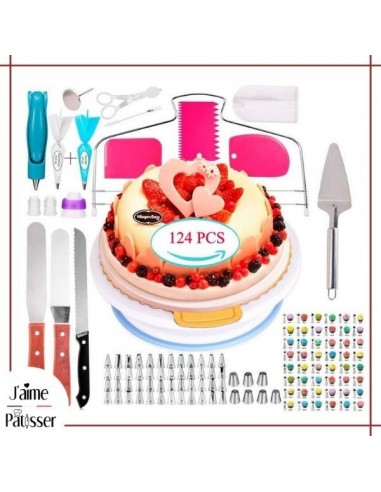 Kit Deco Gateau - 124 Pièces s'inspire de l'anatomie humaine