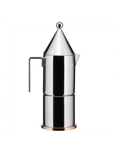 Cafetière italienne La Conica - Alessi rembourrage situé sous