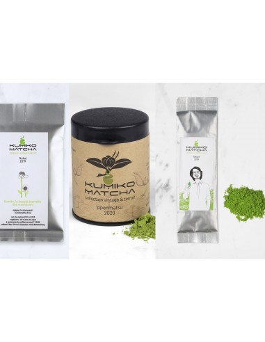 Trio thés matcha Vintage & Terroir acheter en ligne